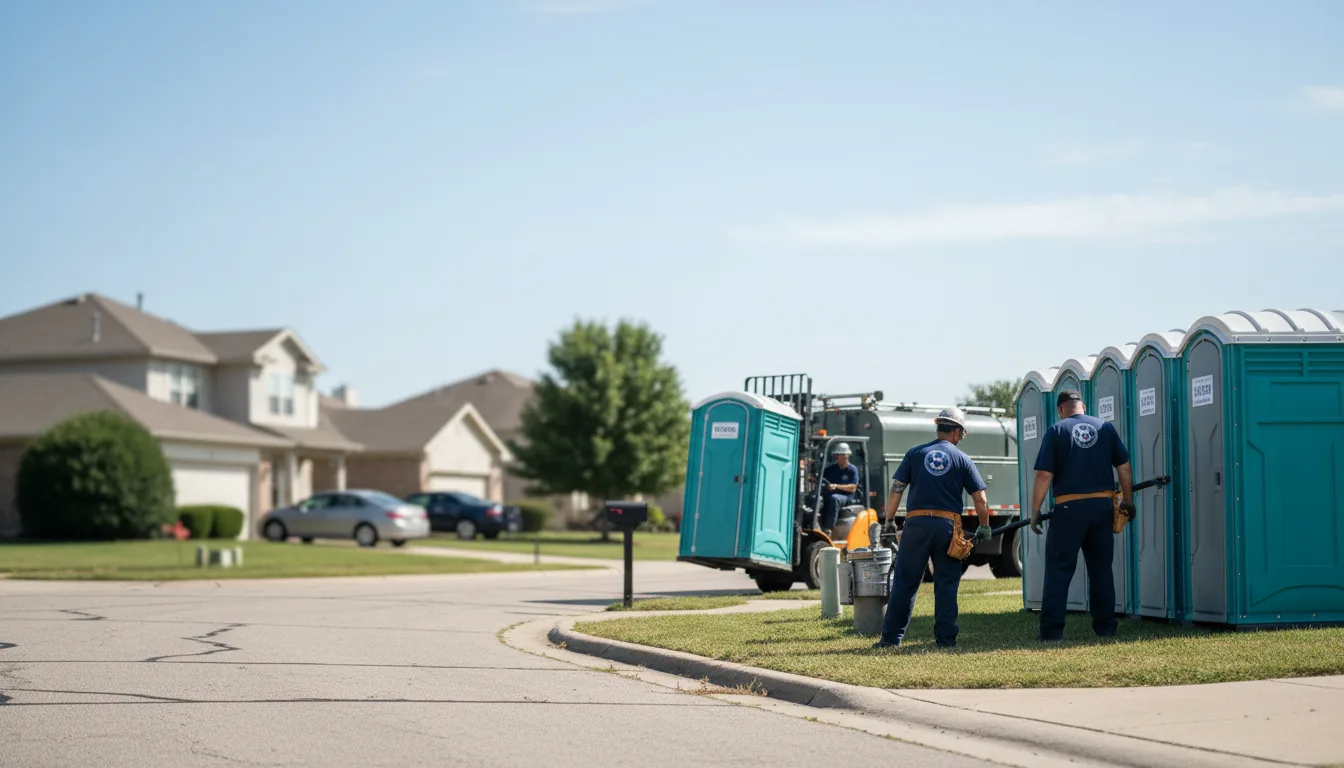 Porta Potty Rental in Walnut, KS near me